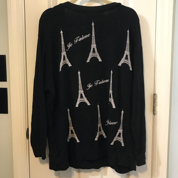 Wildfox Eiffel Tower jumper - Picture 3 of 4